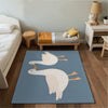 Nursery and Kids Goose Rug - Quack Quack Chat