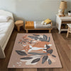 Fox Area Rug for Nursery and Kids Rooms - Fox in Bloom