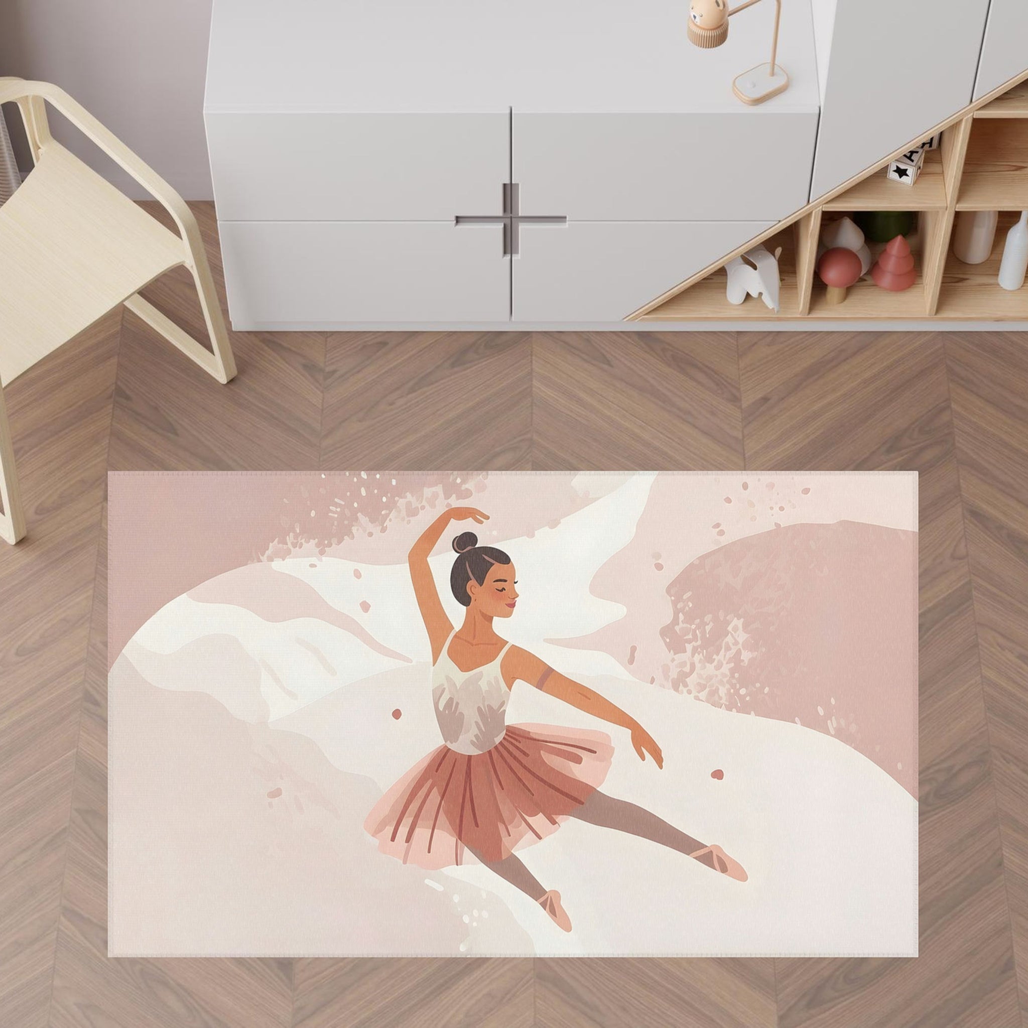 Nursery and Kids Ballerina Rug - Tutu Magic