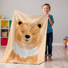 Bear personalized blanket for newborn and kids - Dreamy Paws