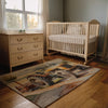 Construction Area Rug for Kids and Nursery Rooms - Harvest Hustler