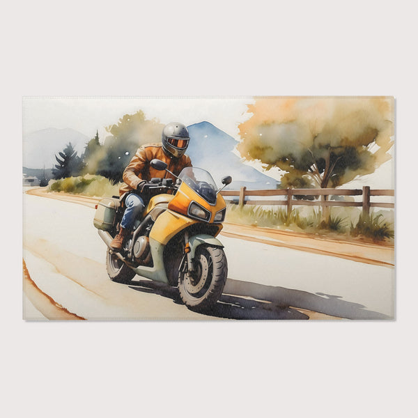 Kids and Nursery Motorcycle Rug - Speed Seeker