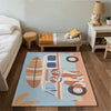 Kids and Nursery Dog Area Rug - Surf's Pup