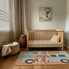 Kids and Nursery Dog Area Rug - Surf's Pup