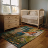 Nursery and Kids Fox Rug - Fox on Tour