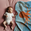 Octopus personalized children's blankets - Ocean Eight