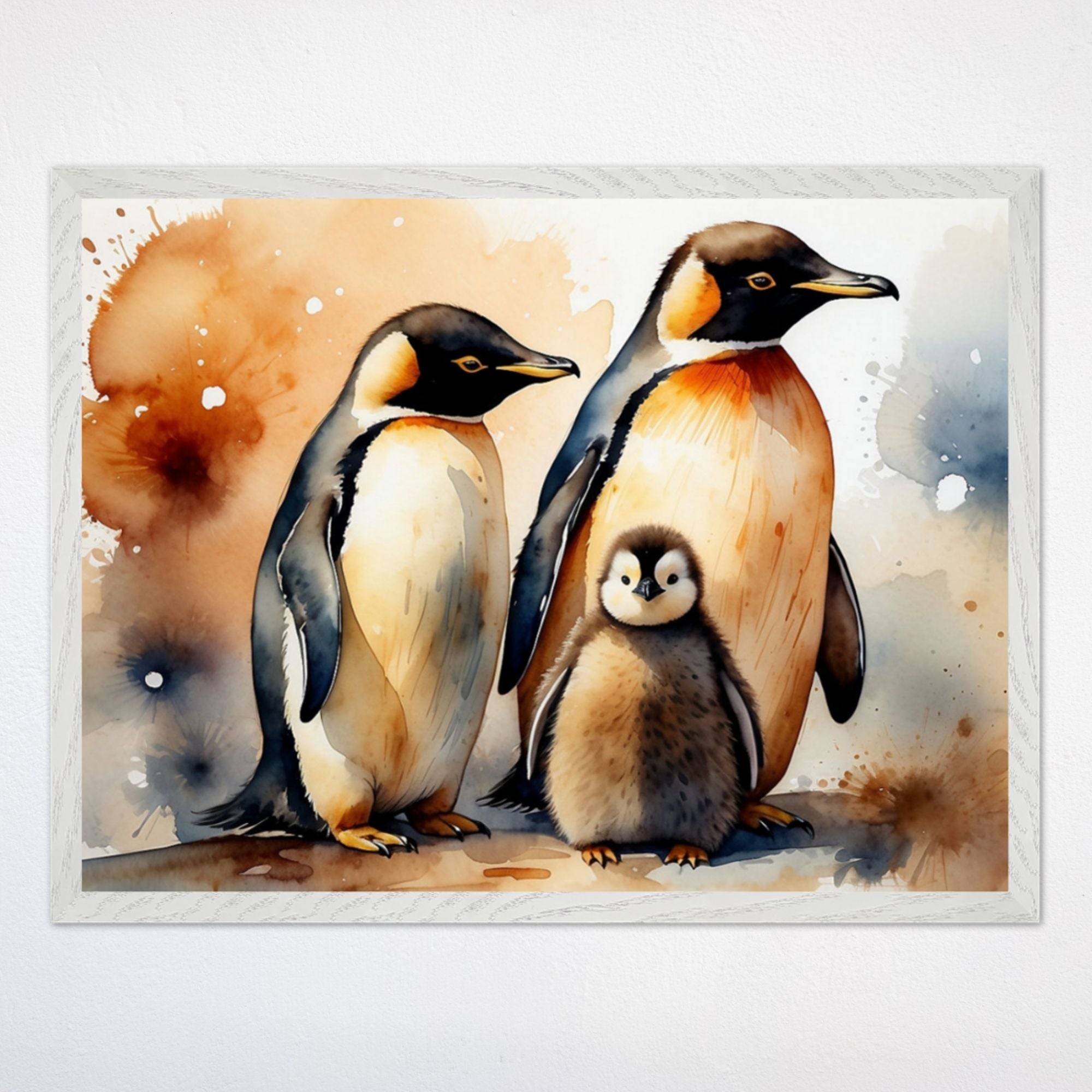 Penguin Wall Art for Kids and Nursery Rooms - Waddle Squad