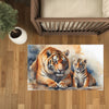 Tiger Area Rug for Kids and Nursery Rooms - Tiger Tenderness