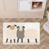 Nursery and Kids Sheep Area Rug - Baa Baa Bunch