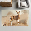 Deer Area Rug for Kids and Nursery Rooms - Dawn's Gentle Fawn