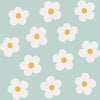 Flower Peel and Stick or Traditional Wallpaper - Sunlit Daisy Delight