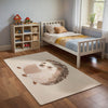 Nursery and Kids Hedgehog Area Rug - Pint-Sized Prowler