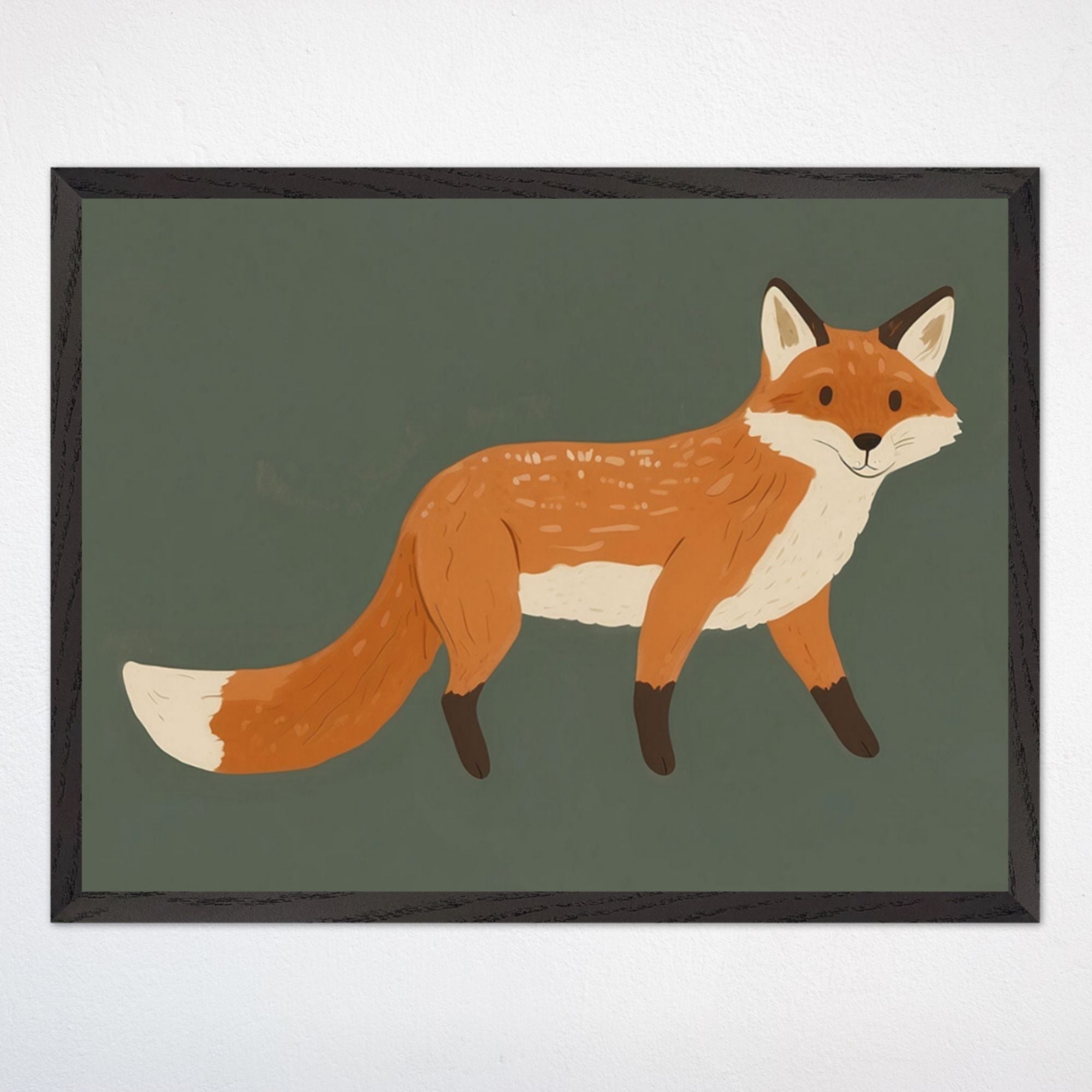 Fox Wall Art for Kids and Nursery Rooms - Foxy Friend