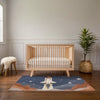 Space Area Rug for Kids and Nursery Rooms - Moonbound