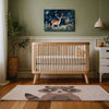 Raccoon Rug for Kids and Nursery Rooms - Bandit Eyes