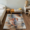 Nursery and Kids Flamingo Rug - Flamingo Fun