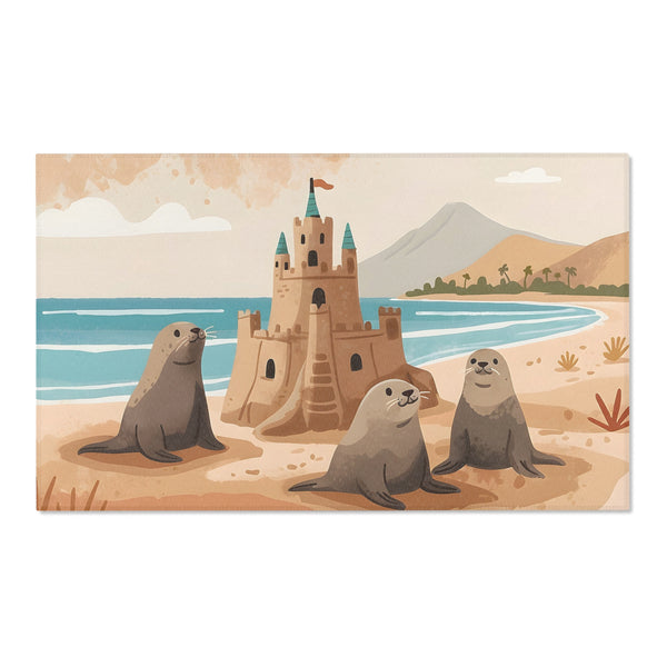 Nursery and Kids Seal Area Rug - Seal Kingdom