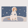 Dog Area Rug for Kids and Nursery Rooms - Galactic Goodboy