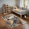 Kids and Nursery Zebra Rug - Zebra Zigzag