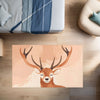 Deer Rug for Kids and Nursery Rooms - Antlered Beauty