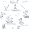 Nautical Themed Wallpaper for Nursery and Kids Rooms - Oceanic Adventures