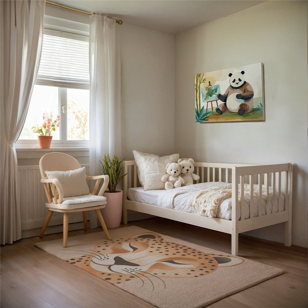 Panda Wall Art for Kids and Nursery Rooms - Panda Picasso