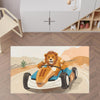 Lion Rug for Nursery and Kids Rooms - Speed King