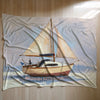 Nautical personalized blankets for kids and babies - Smooth Sailing