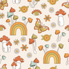 Rainbow Wallpaper for Nursery and Kids Rooms - Mystical Garden