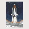 Nursery and Kids Space Rug - Rocket Dreams