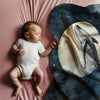 Whale personalized blanket for newborn and kids - Midnight Marine Magic