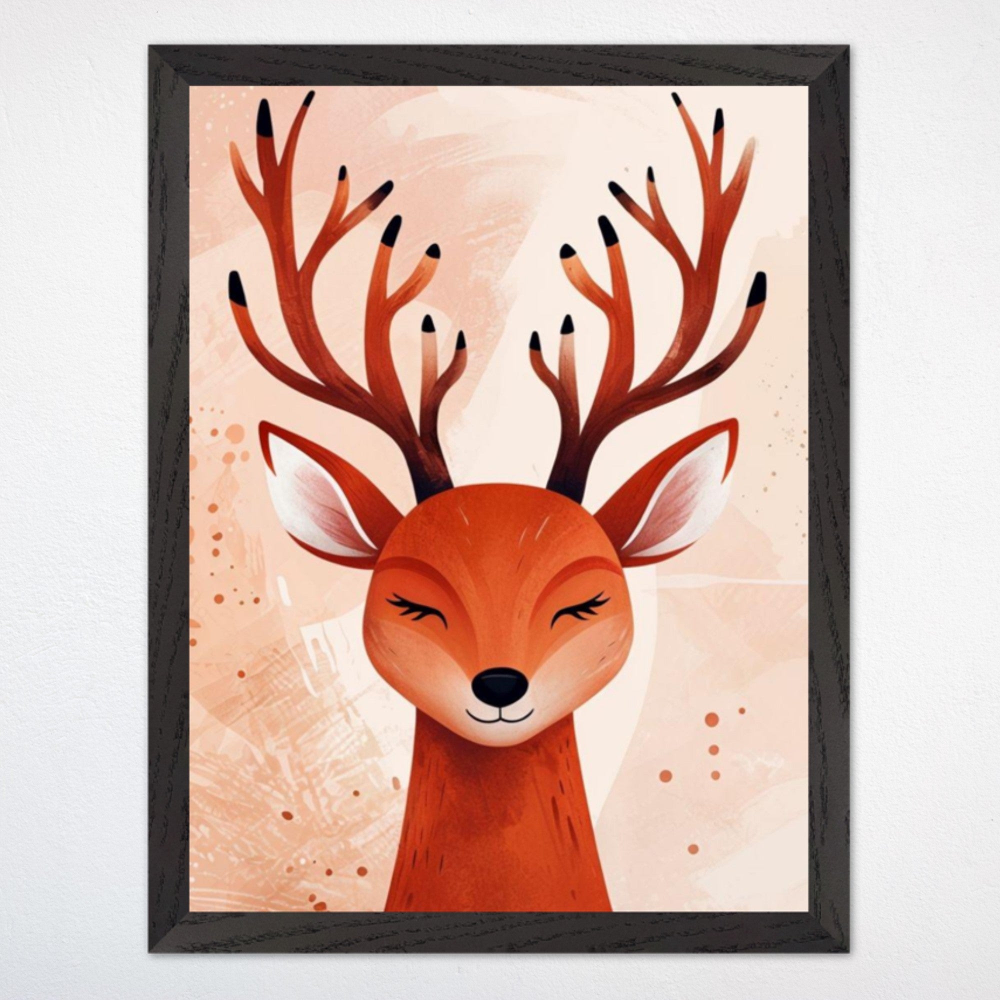 Deer Wall Art for Kids and BabyRooms - Deerly Beloved