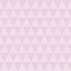 Geometric Wallpaper for Nursery and Kids Rooms - Pink Triads