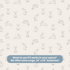 Bunny Peel and Stick Wallpaper or Traditional Wallpaper - Bunny Activities