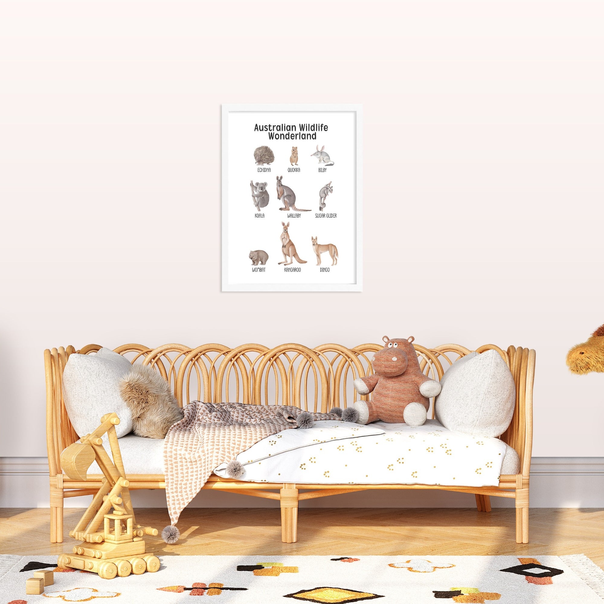 Educational Animals Wall Art