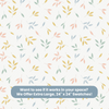 Floral Themed Nursery Wallpaper and Kids Room Wallpaper - Vibrant Leaves