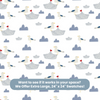 Birds Theme Nursery Wallpaper - Seagull’s Summer