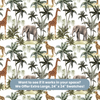 Safari Peel and Stick Wallpaper or Traditional Wallpaper - Jungle Dream