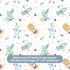 Animals Theme Nursery Wallpaper - Whimsical Party