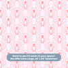 Geometric Theme Nursery Wallpaper - Sharp Pinks