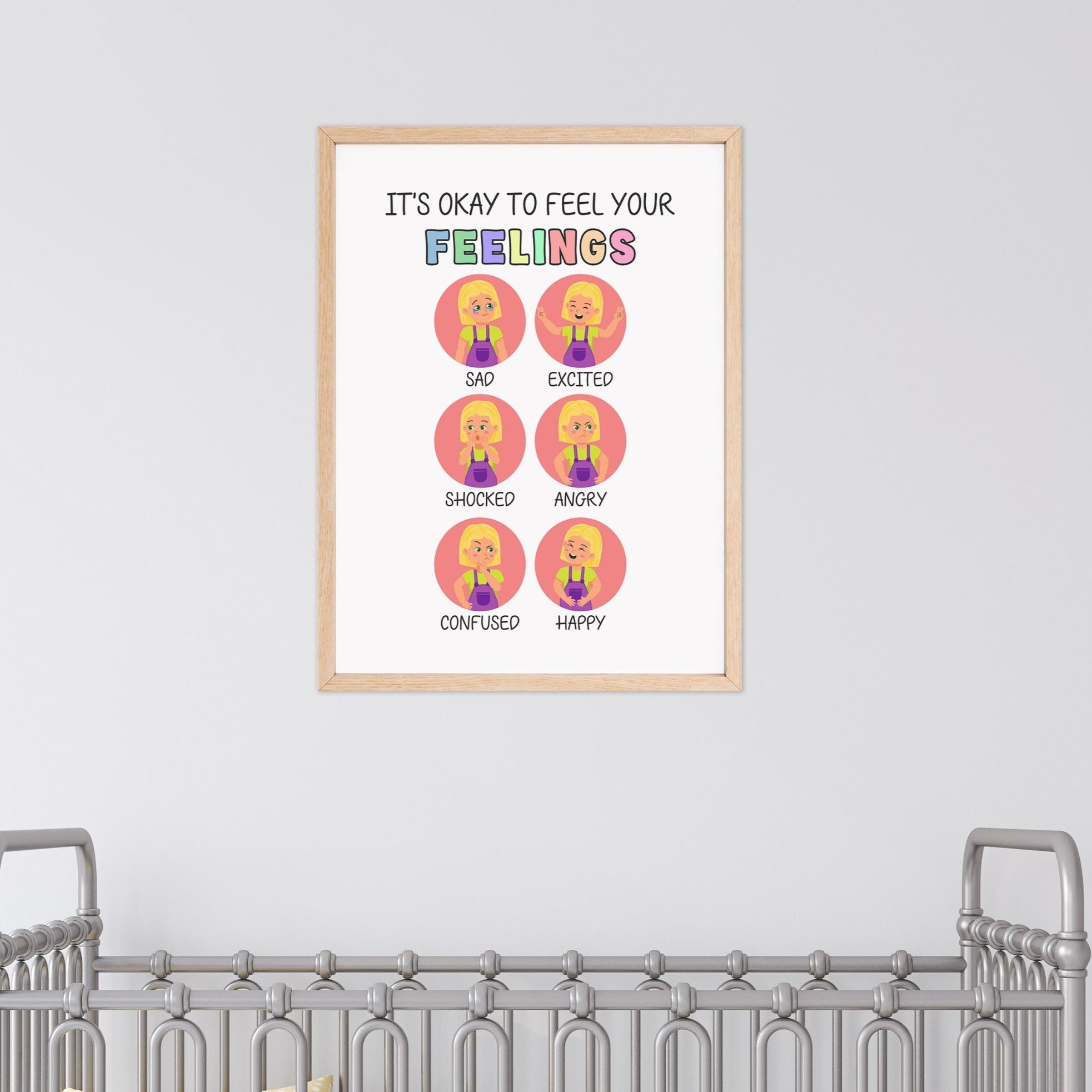 Feelings Kids Wall Art