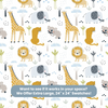 Animal Themed Nursery Wallpaper and Kids Room Wallpaper - Living Wild