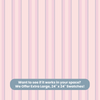 Kids and Nursery Stripes Wallpaper - Rosie Stripes