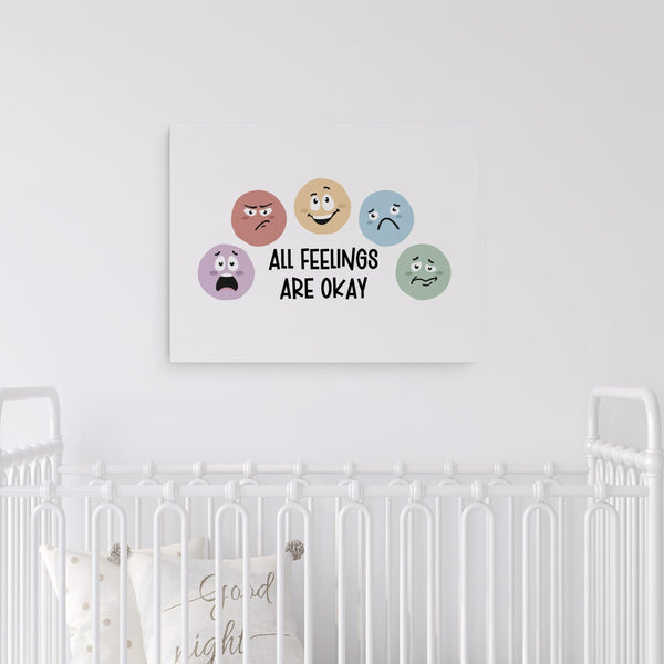 Feelings Emoji Wall Art