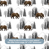 Traditional or Peel and Stick Bear Wallpaper - Bear's Territory