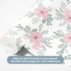 Flower Wallpaper for Nursery and Kids Rooms - Blush Blossom Serenity