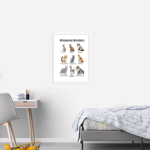 Educational Cats Wall Art