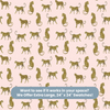 Leopard Peel and Stick Wallpaper or Traditional Wallpaper - Prancing Leopards