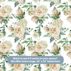 Flower Themed Nursery Wallpaper and Kids Room Wallpaper - Light as Roses