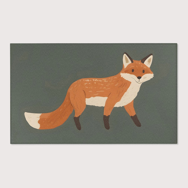 Fox Rug for Kids and Nursery Rooms - Foxy Friend